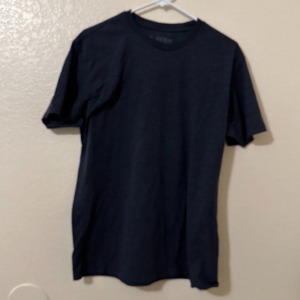 Into The AM Men’s Premium Black T-Shirt Basic Tee Large Size